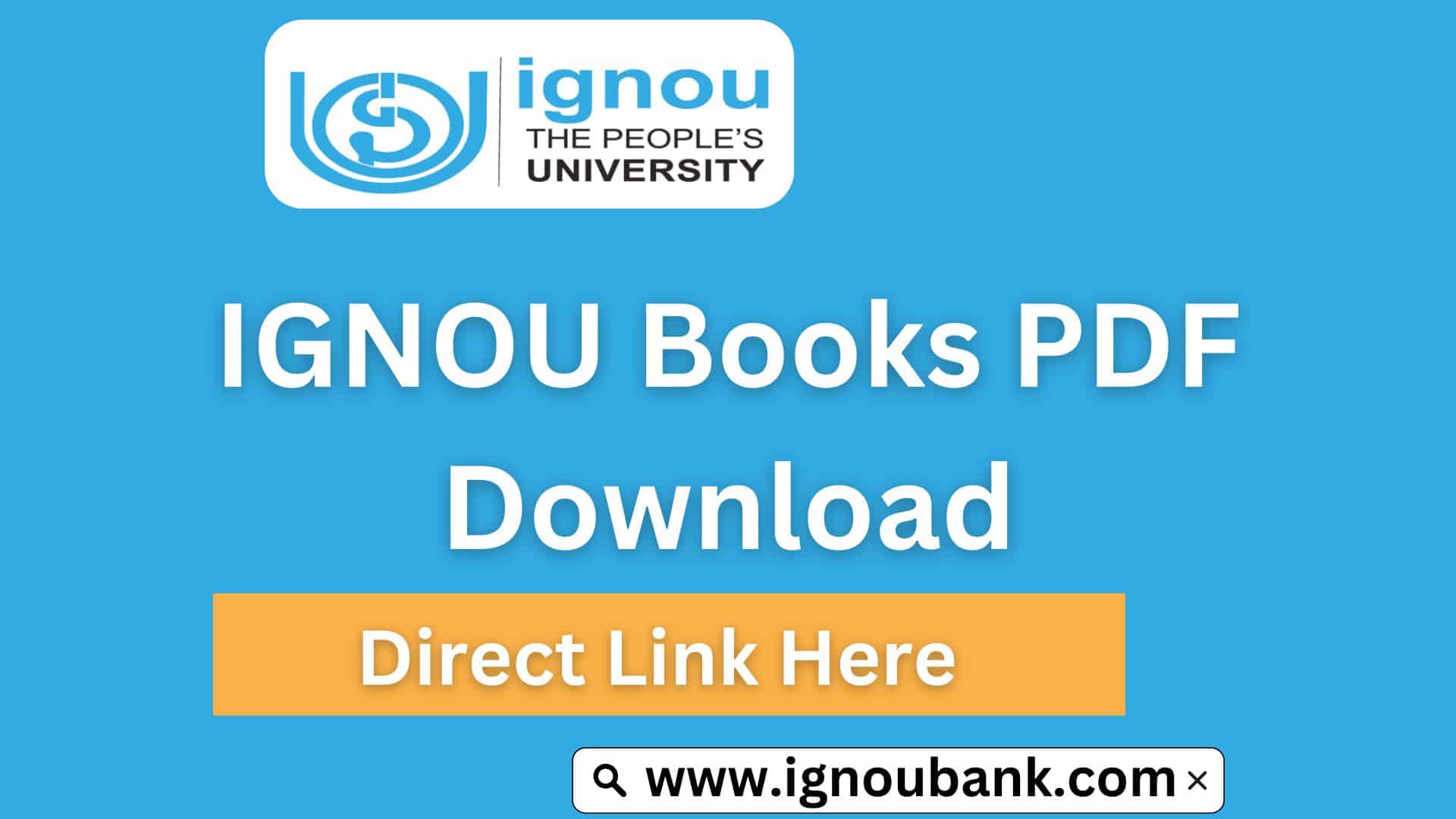 download-ignou-books-pdf-2024-your-comprehensive-guide