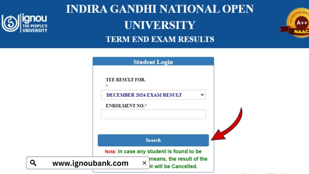 IGNOU December 2024 Results – How to Check, Important Dates & More