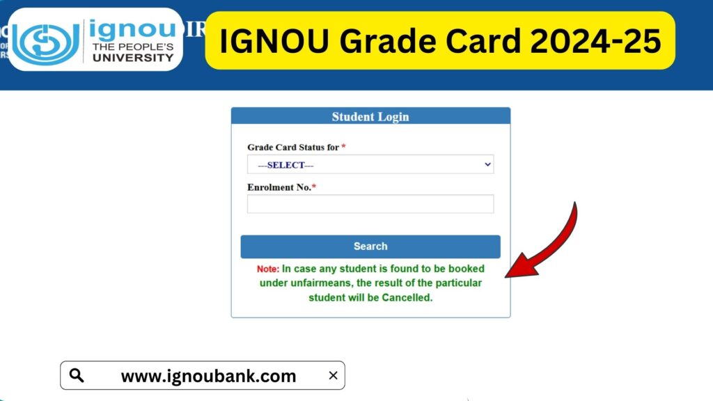 IGNOU Grade Card 2024-25: Complete Guide