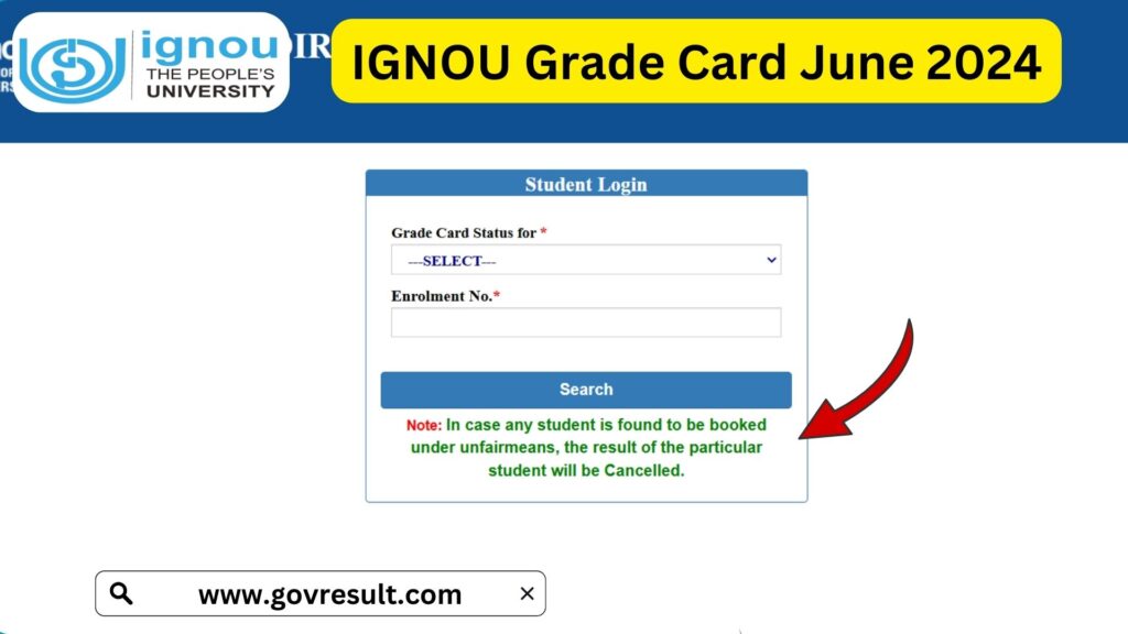 IGNOU Grade Card June 2024: How to Check and Understand Your Grades