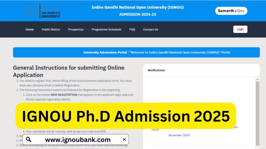 IGNOU PhD Admission 2025: Complete Guide