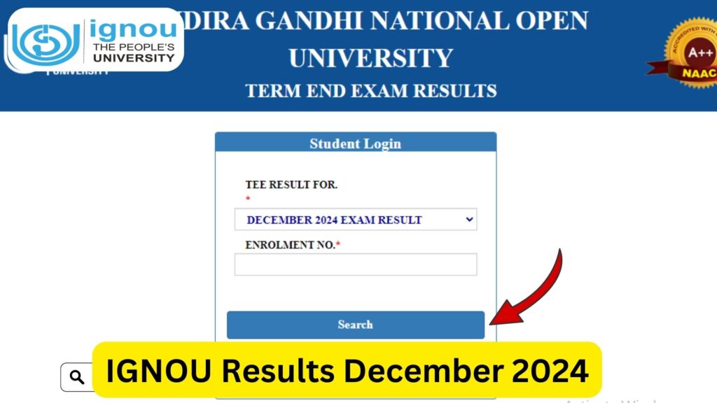 IGNOU Results December 2024: Check Your Scorecard & Important Updates