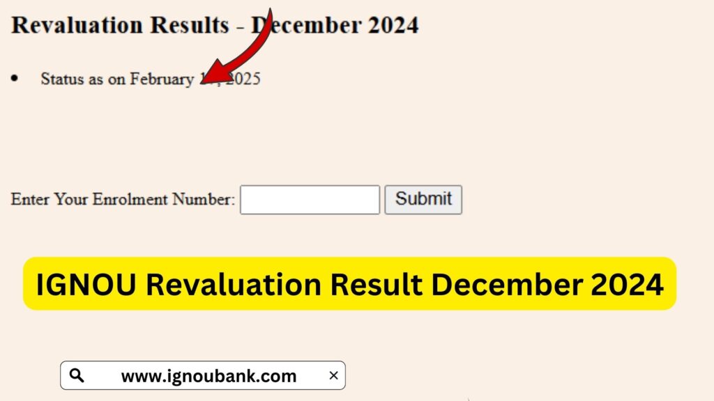 IGNOU Revaluation December 2024: Process, Fees, and How to Check Result