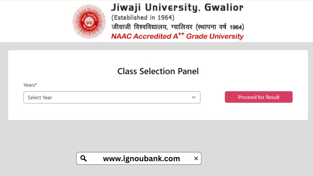 Jiwaji University Result 2024 Out – Check Your Score Now