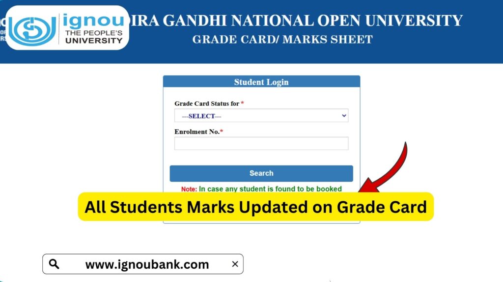 IGNOU Grade Card 2024: How to Check, Updates, and Important Information