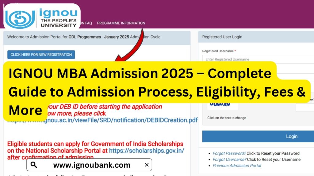 IGNOU MA Admission 2025 – Complete Guide, Application Process, Eligibility & Important Dates 1 IGNOU MA Admission 2025 – Complete Guide, Application Process, Eligibility & Important Dates