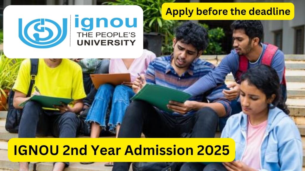 IGNOU 2nd Year Admission 2025 – Complete Guide to Re-Registration for July Session 1 IGNOU 2nd Year Admission 2025 – Complete Guide to Re-Registration for July Session
