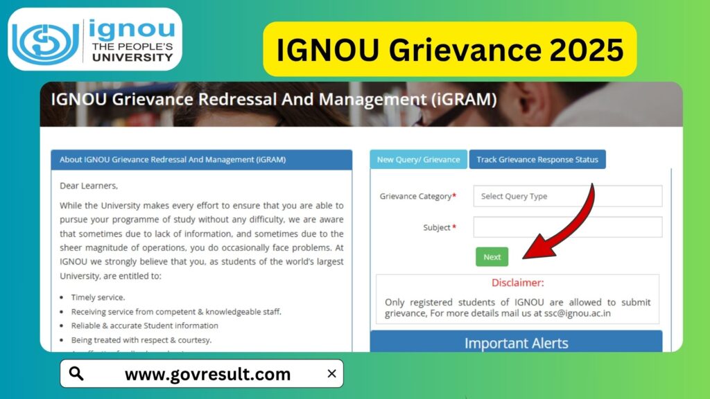 IGNOU Grievance 2025 – A Comprehensive Guide to Raising and Resolving Student Issues Online 1 IGNOU Grievance 2025 – A Comprehensive Guide to Raising and Resolving Student Issues Online