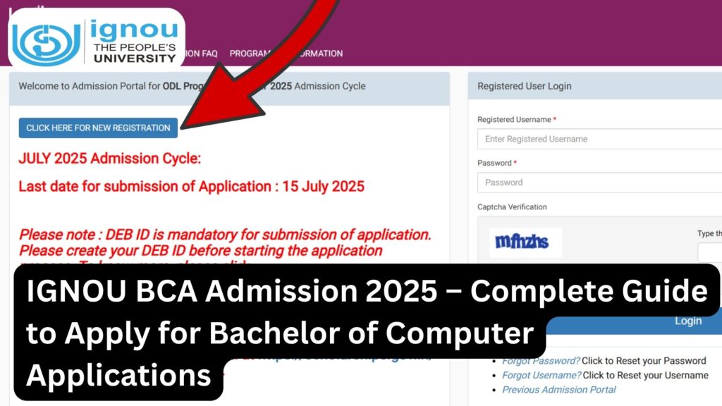 IGNOU BCA Admission 2025 – Complete Guide to Apply for Bachelor of Computer Applications 1 IGNOU BCA Admission 2025 – Complete Guide to Apply for Bachelor of Computer Applications