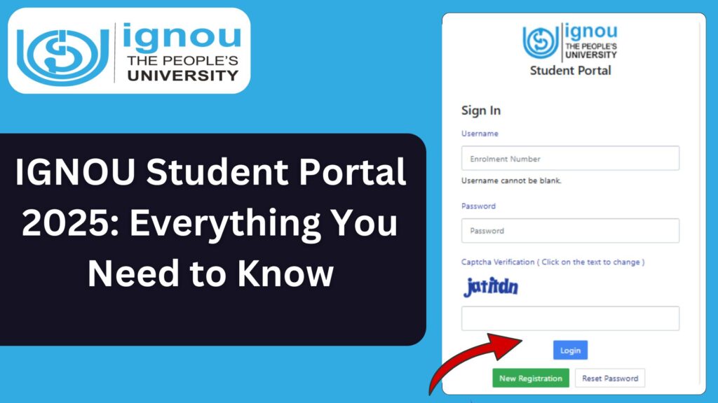 IGNOU Student Portal 2025: Everything You Need to Know 1 IGNOU Student Portal 2025: Everything You Need to Know