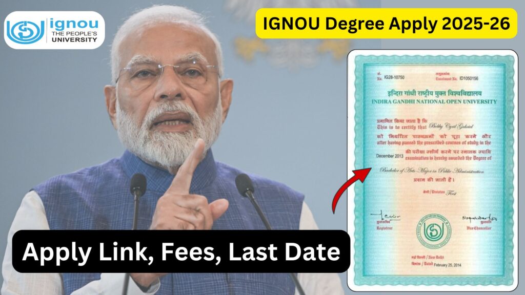 IGNOU Degree Apply: Complete Guide to Applying for IGNOU Original Degree Certificate 1 IGNOU Degree Apply: Complete Guide to Applying for IGNOU Original Degree Certificate