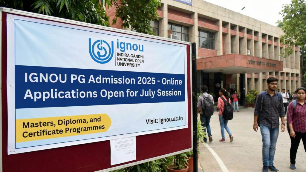 IGNOU PG Admission 2025: Complete Guide for Postgraduate Aspirants 1 IGNOU PG Admission 2025: Complete Guide for Postgraduate Aspirants