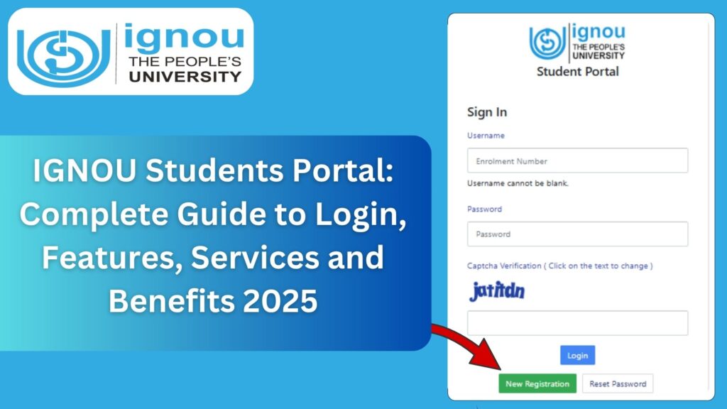 IGNOU Students Portal: Complete Guide to Login, Features, Services and Benefits 2025 1 IGNOU Students Portal: Complete Guide to Login, Features, Services and Benefits 2025