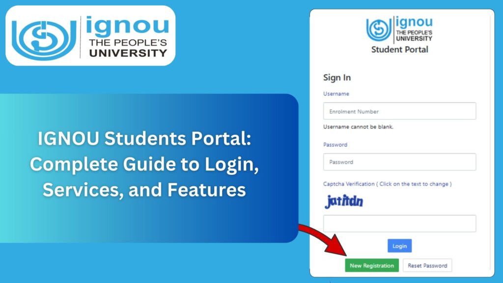 IGNOU Students Portal: Complete Guide to Login, Services, and Features 1 IGNOU Students Portal: Complete Guide to Login, Services, and Features